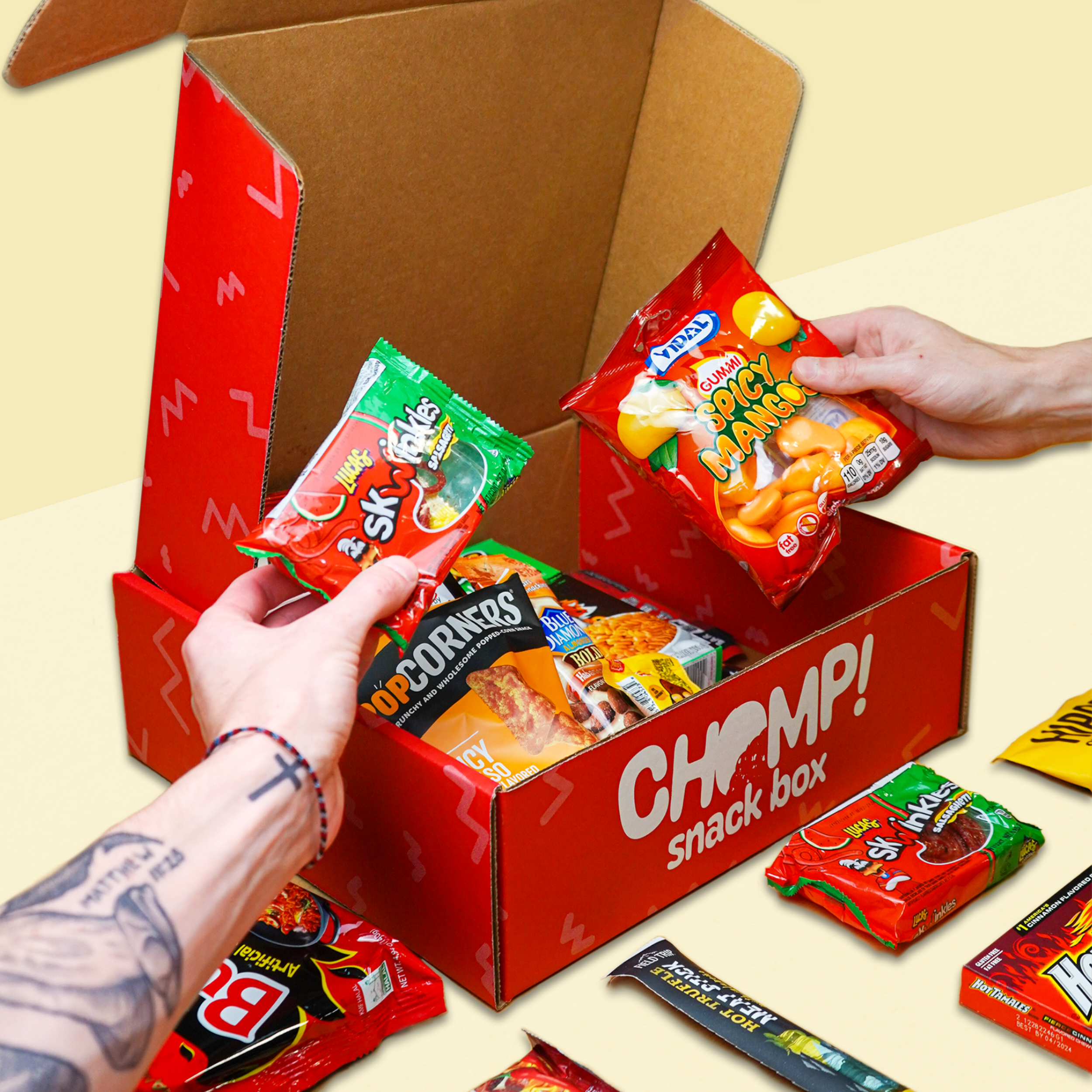 Chomp Spicy Snack Box Subscription